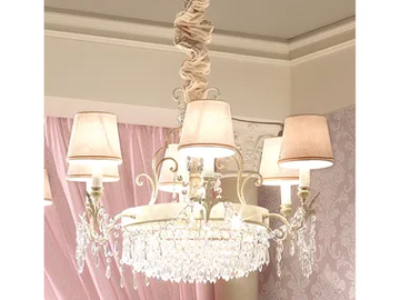 DIAMANTE - Pendant lamp with crystals by Barnini Oseo - view 2